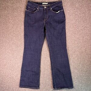 Levis Bootcut Jeans Womens‎ Size 30 Dark Wash Denim Classic Cowboy Western Rodeo